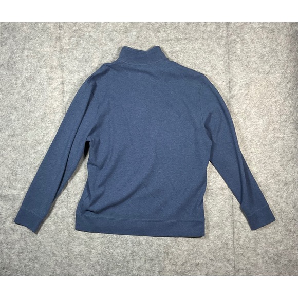 Vineyard Vines Performance Quarter Zip Pullover Blue Whale Logo Men's L - Picture 5 of 5